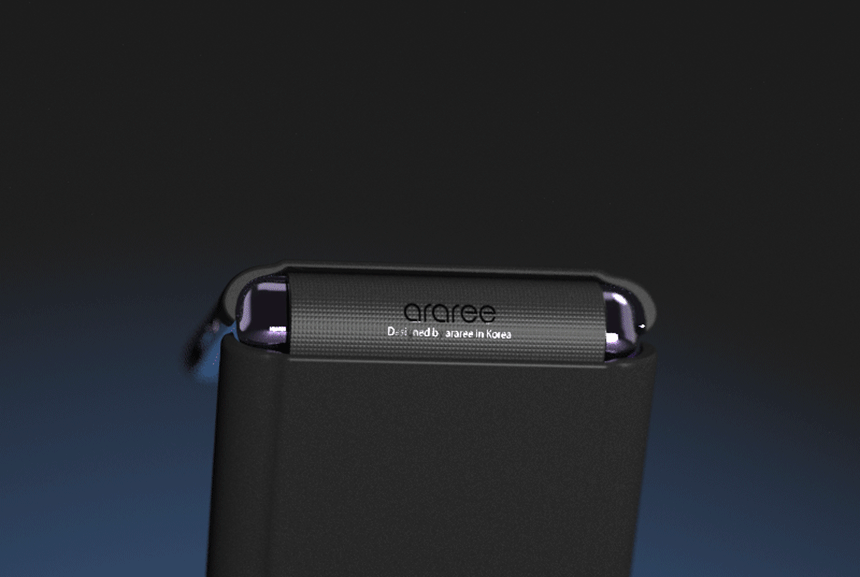 Araree Aero Flex Series Case For Samsung Galaxy Z FliP - Black - Tashqila Araree Aero Flex Series Case For Samsung Galaxy Z FliP - Black - Tashqila